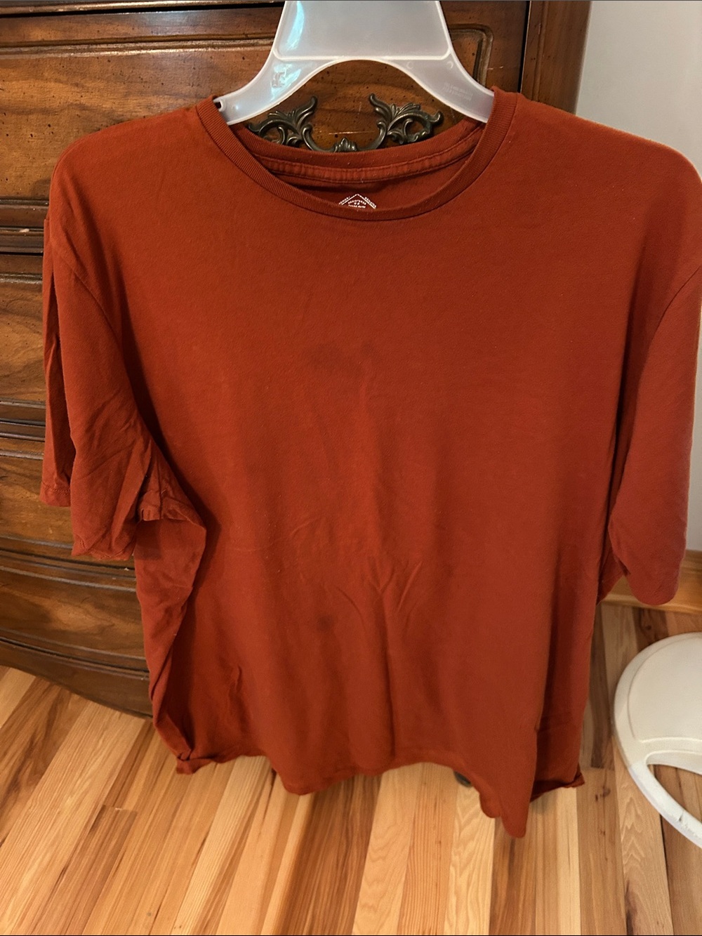 St. John's Bay Rust Short Sleeve Tee